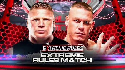 Brock lesnar vs John Cena Full Match Video Extreme Rules 