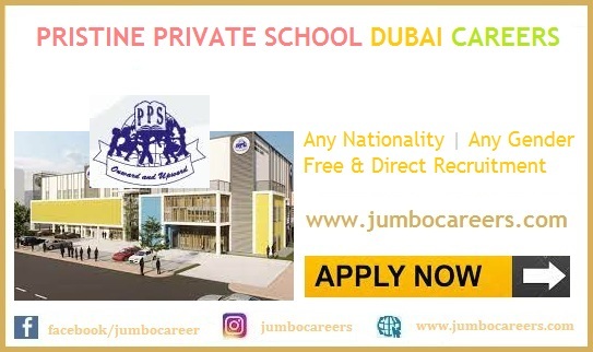 Pristine Private School Dubai Job Vacancies | Pristine Private School Dubai Job Salary