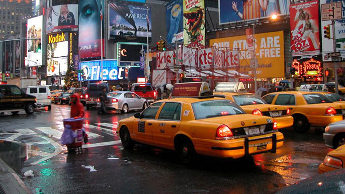 new york city wallpaper at night. new york times square pictures