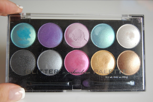 H&M Glitter eyeshadow palette