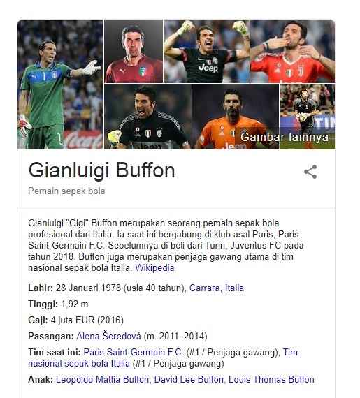 17 Fakta Menarik Gianluigi Buffon Salah Satu Kiper Terbaik Yang Pernah Ada