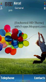 Enchanted HD Theme for Nokia S60v5