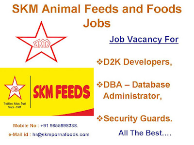 SKM Animal Feeds and Foods Jobs