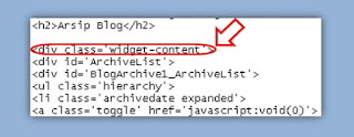 arsiv blog, archieve blog, blog archieve, scroll box blog archieve, scrolling blog arsip