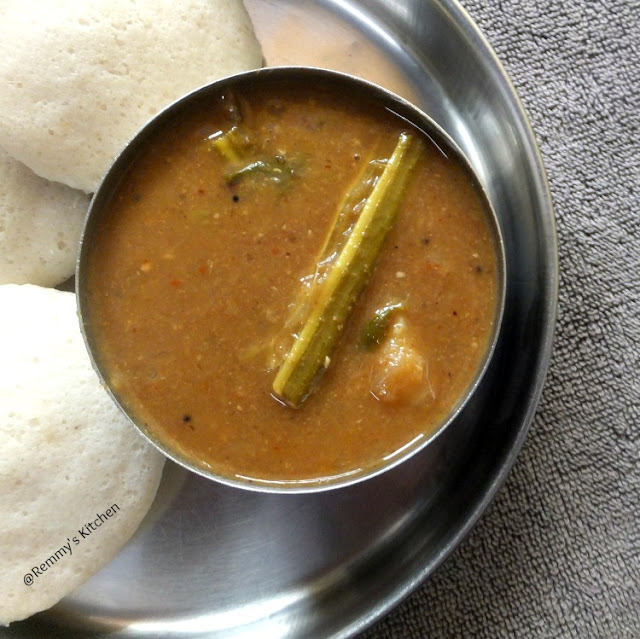 Varutharacha sambar Palakkadu style