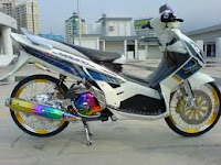 Modifikasi Honda Vario ring 17