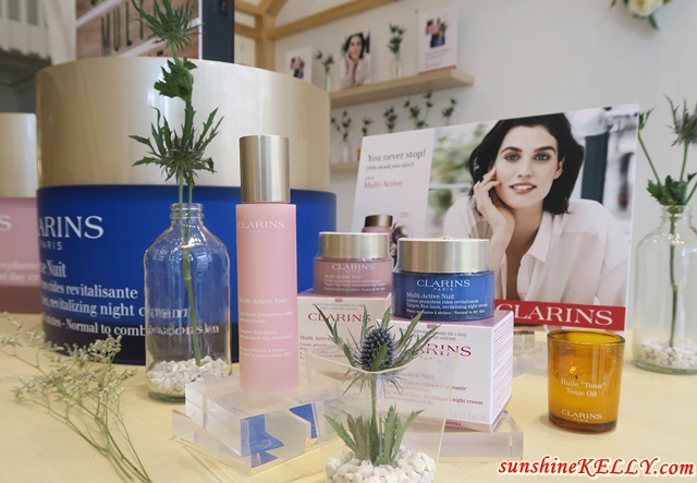 CLARINS New Multi-Active Day & Night To Combat Urban Stress