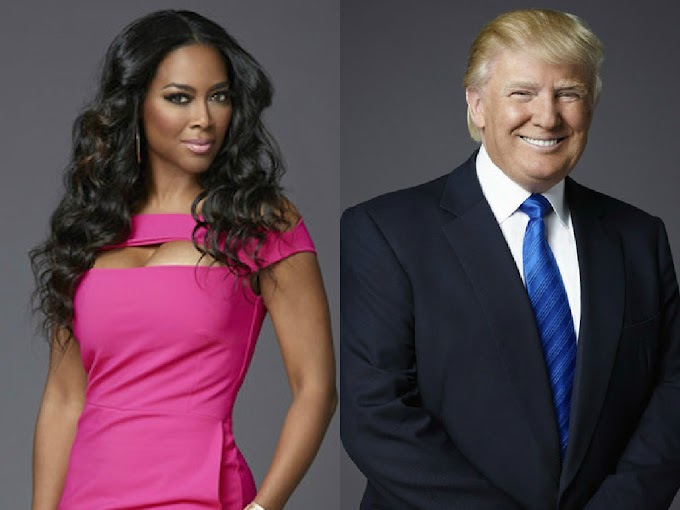 Kenya Moore Reacts To Donald Trump’s Presidential Campaign Announcement!
