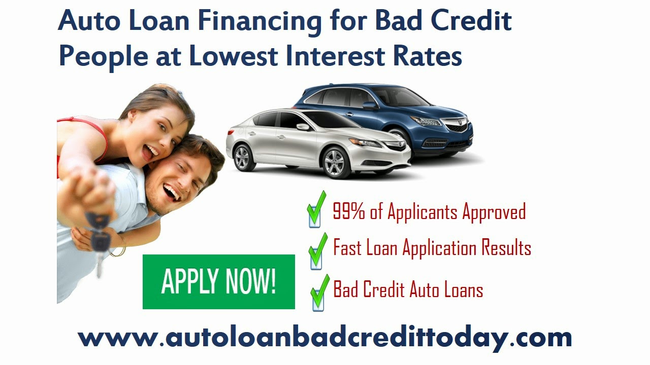 Auto Car Loans for Bad Credit  Auto Finance with Bad Credit