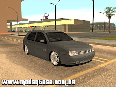 Vw Golf Flash + VR6 17 + Fiixa para GTA San Andreas