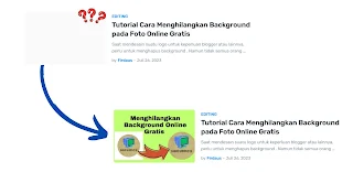 Memperbaiki gambar postingan hilang di beranda blogger