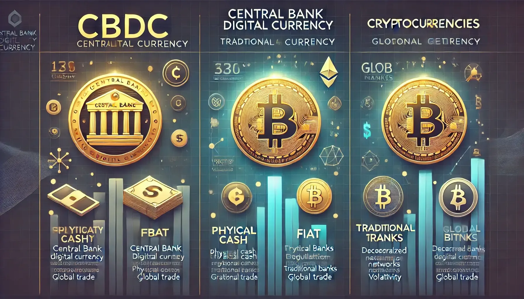 CBDC 기존화폐와 암호화폐 차이