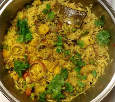 vegetable biryani recipe