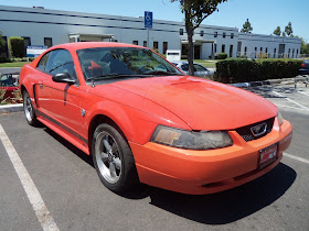 Ford Mustang repainted by Almost Everything