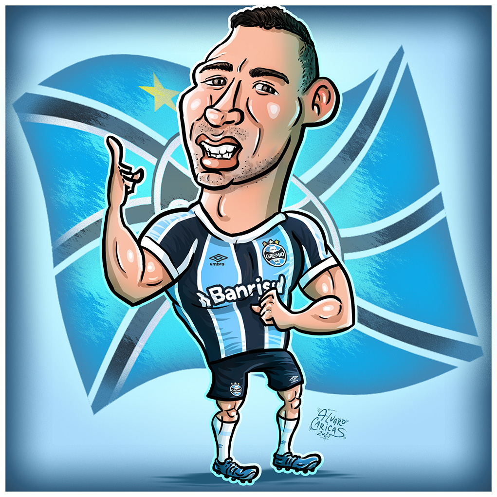 Caricatura Diego Souza