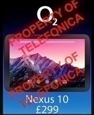 Images leak Nexus 10 built by LG