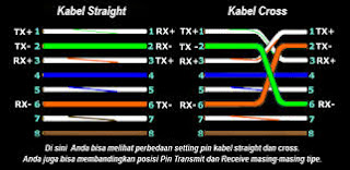 kabel straight dan cross-over