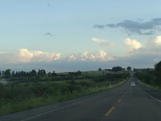 Ruta en el viaje En auto a Brasil