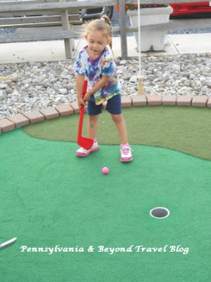 Miniature Golf at Sunset Beach in Cape May New Jersey