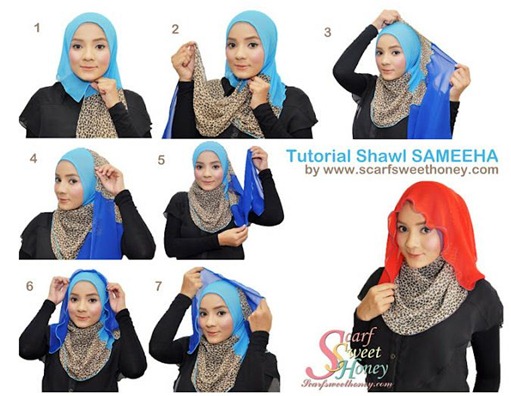 Cara Memakai Jilbab Modern Foto dan Video Cara Memakai Jilbab Modern Foto dan Video