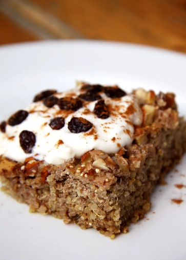 Apple and Cinnamon Quinoa Cake