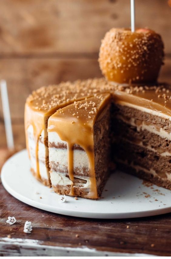 Caramel Apple Cake Recipe