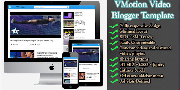 VMotion Blogger Template