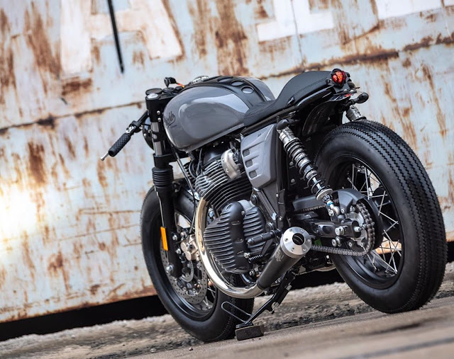 Royal Enfield GT650 By K-Speed Hell Kustom