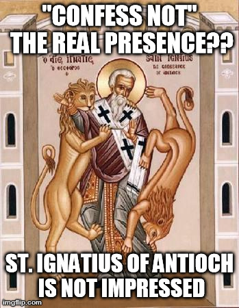 WARNING: You may turn Catholic if you read this!!