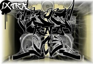 black tag graffiti alphabet letters - black new graffiti