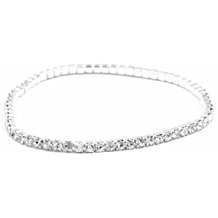 Preciosa Glasperle, Glaskristall, Stretch Armband Fußkettchen, Für Hochzeiten, Abschlussbälle, Partys