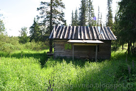 Изба Лиственичная, река Шапкина