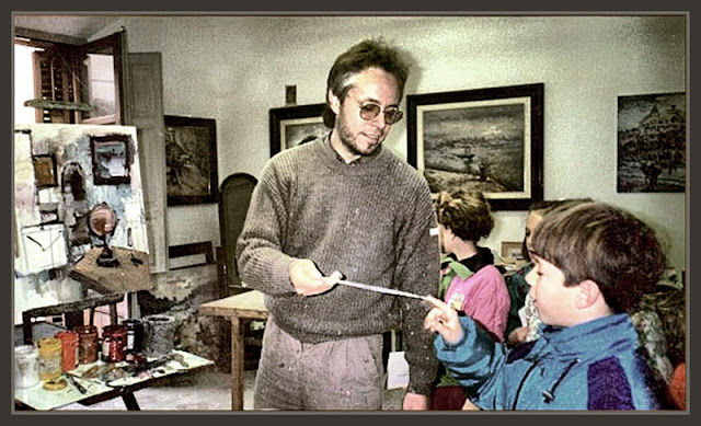 ESCUELAS-PINTURA-CLASES-MAGISTRALES-ESTUDIO-PINTOR-ERNEST DESCALS