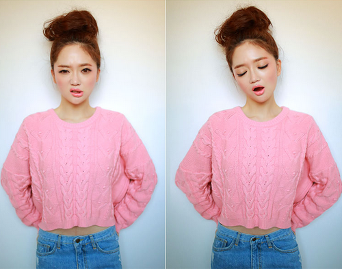 Knitted Crop Pullover