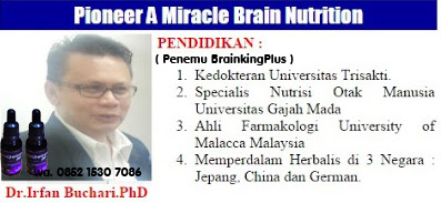 dr irfan buchari specialis nutrisi otak, brainking plus asli untuk anak kebutuhan khusus, autis; anak cerdas, diabetes, hyperaktif, jantung koroner, kanker, tumor, stroke.; 