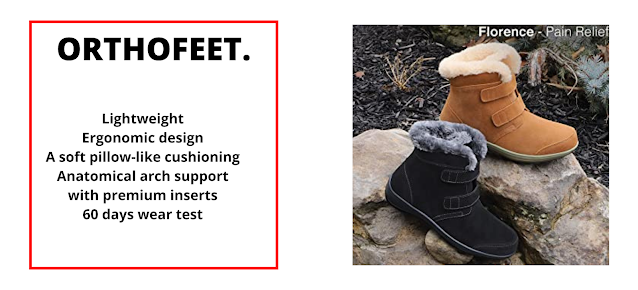 ORTHOFEET WINTER BOOT FOR PLANTAR FASCIITIS