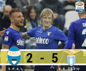 spal 2 vs 5 lazio