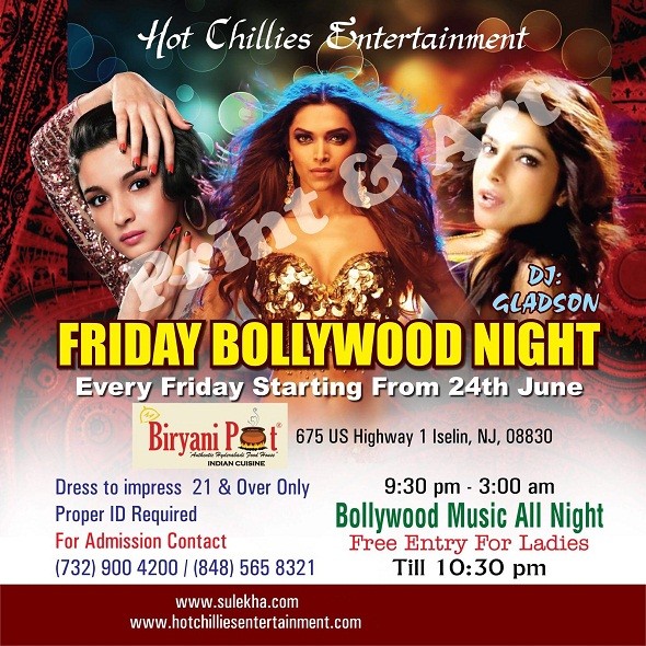 Bollywood Night 2016 in New Jersey