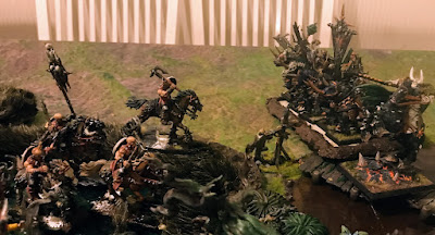 Warhammer The Old World battle report: Warriors of Chaos vs Warriors of Chaos , 1250pts