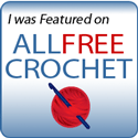 I was featured on AllFreeCrochet!