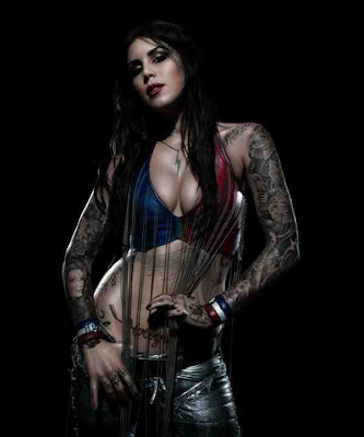 tattoos are sexy. Kat von dee 