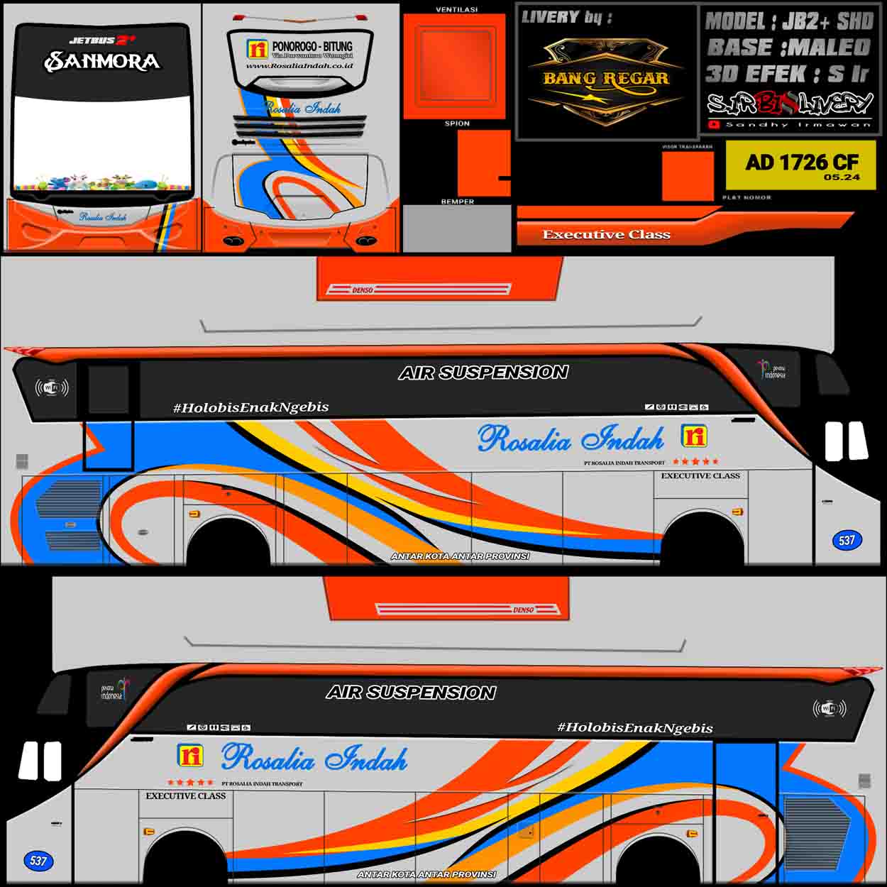 livery rosalia indah