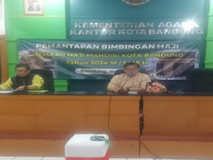 Bimsik Haji Mandiri Terakhir Calon Jamaah Haji Kota Bandung Tahun 2024