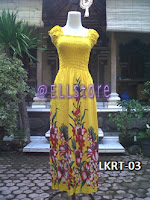 Long Dress Kerut Dada Bali