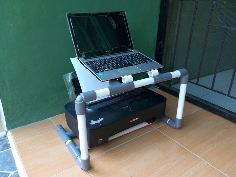 Faddo s Story Membuat Meja  Laptop  dan  Tatakan Printer  