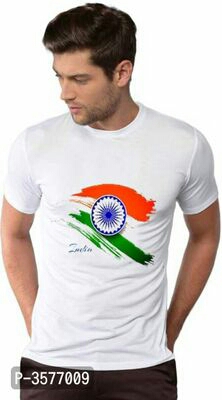 Republic Day Special Polyester Round Neck Tees