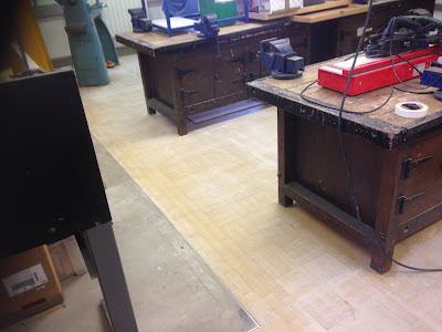 Sanded Gramwood floor