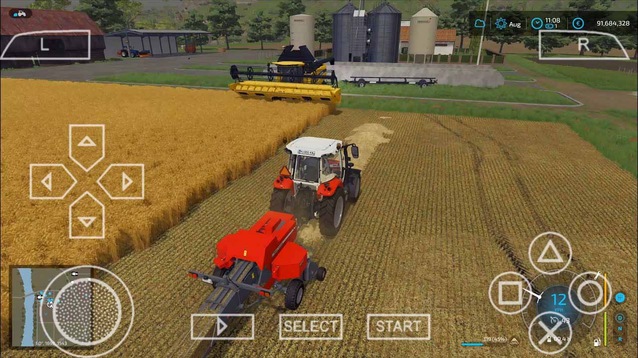 Farming Simulator 20 PPSSPP ISO Zip File Download For Android