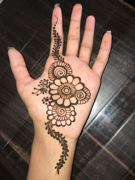 সহজ মেহেদী ডিজাইন ছবি