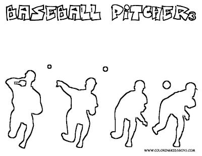 Sport Coloring Pages , Baseball Coloring Pages